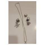 Silver Costume Jewelry Statement Pieces