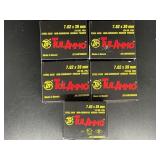 TULAMMO 7.62X39MM STEEL CASE 20 ROUNDS 5 BOXES