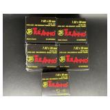 TULAMMO 7.62X39MM STEEL CASE 20 ROUNDS 5 BOXES
