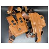 GALCO GUNLEATHER SHOULDER PISTOL HOLDER RH