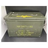 GREEN STEEL AMMO BOX