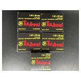 TULAMMO 7.62X39MM STEEL CASE 20 ROUNDS 5 BOXES
