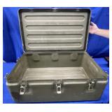 MILITARY METAL STORAGE CONTAINER 31.5"X19.5"X11"