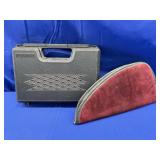 1 DOSKOCIL & 1 FELT PISTOL CASE