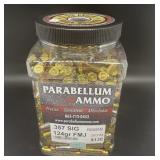 PARABELLUM AMMO .357 SIG 350 ROUNDS