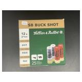 LELLIER & BELLOT SB BUCK SHOT 12 GAUGE 25 ROUNDS