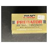 PMC PREDATOR 22 WIN 50 ROUNDS