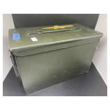 GREEN STEEL AMMO BOX
