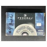 FEDERAL AMMO 12 GAUGE BUCKSHOT 5 ROUNDS