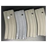 4 PCS M4 .223 MAGAZINES