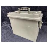 GREEN PLASTIC AMMO BOX