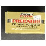PMC PREDATOR 22 WIN. MAGNUM 50 ROUNDS