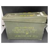 GREEN STEEL AMMO BOX