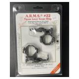 ARMS #22 THROW SCOPE RINGS MEDIUM