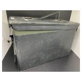 GREEN STEEL AMMO BOX