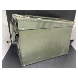 GREEN STEEL AMMO BOX