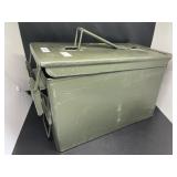 GREEN STEEL AMMO BOX