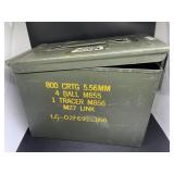 GREEN STEEL AMMO BOX