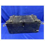 WOODEN AMMO CRATE