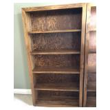 5-Shelf Wooden Bookshelf