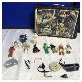 Vintage Star Wars Figurines & Carry Case