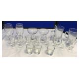 Collection of Glasses/Stemware & more