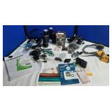Binoculars, Ear Buds, Camera Card, Head Phones...