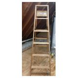 Werner Wooden Ladder & Christmas Tree
