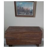 Drop Leaf Table & Print on Board