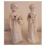 Set of 2 Porcelain Angels