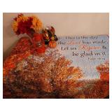 FALL Decor - Throw etc. x5