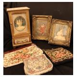 Antique Style Decor & Embroidered Tapestry Bags