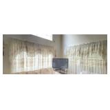Set of Curtains - Rods included