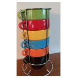 6 BowlCups w/ Stand