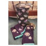 Vintage Tropical Fish Bathroom Decor +++