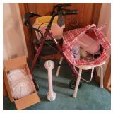 Walker, Shower Bench & More