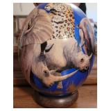 Large Safari Egg Decor