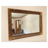 Large Gold Mirror