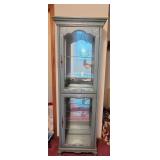 Vintage Jasper Dual-Lighted Curio Cabinet