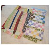 2 Unfinished Quilts