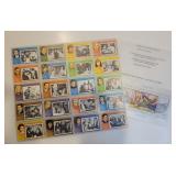 Vintage Fujeira Hollywood Stars Stamp Collection