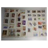2 Pcs African Stamp Collection Pages