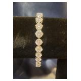 Sterling Silver & CZ Tennis Bracelet