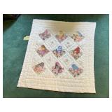 Lap Throw Hand Crafted Quilt