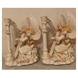 2 Pcs "Wind Beneath My Wings" Angel Music Boxes