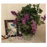 Stained Glass & Floral Lot