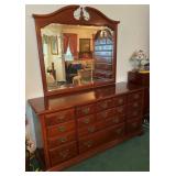American Drew Chippendale Style Chest of Drawers W