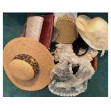 Hats, Shawls, & Clutches