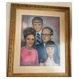 Painted Family Portrait