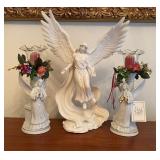 3 Pcs Porcelain Angel